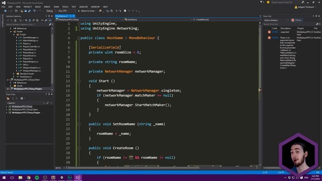 Making a Multiplayer FPS in Unity (E18. Hosting) - uNet Tutorial смотреть онлайн