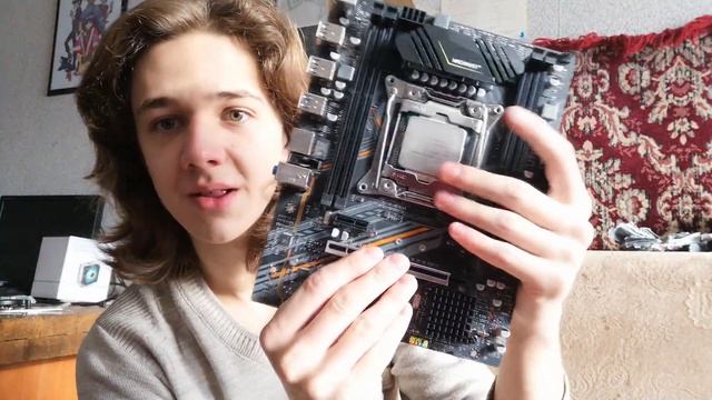 Распаковка маленького машиниста Machinist X99 G7, Xeon E5 2666V3