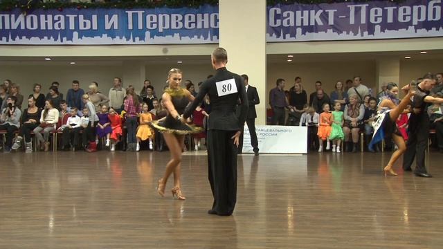 Eugenii Igumnov - Polina Korotkova | Paso doble | Saint-Petersburg Championship 2016 смотреть онлайн