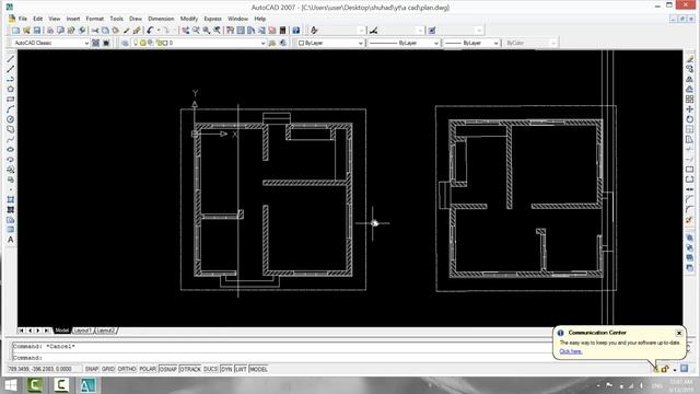 Complete HOUSE PLAN in AutoCAD 2D! AutoCAD Tutorial ! Plan, Elevation and Section смотреть онлайн