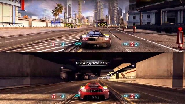 Веселые разрушения и подгорания в Split/Second. Часть 1. Кооператив. [PEGI 7] смотреть онлайн