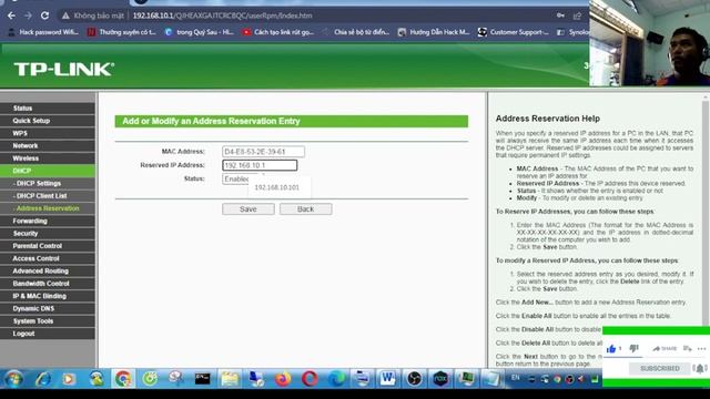#ezviz #TY2 How to install ip Address static with MAC Address for CAM ezviz TY2 with TP-LINK WR720N смотреть онлайн
