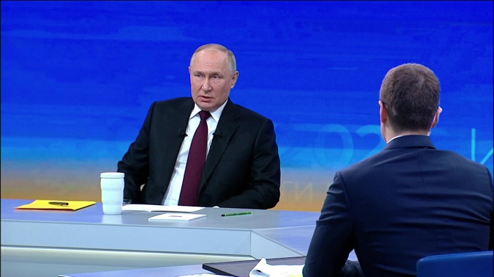 Путин: мир будет, когда мы достигнем своих целей - Россия 1 смотреть онлайн