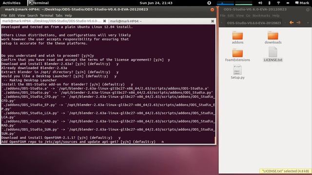 ODS Studio v0.6 - Installation Script (Ubuntu/Debian) смотреть онлайн