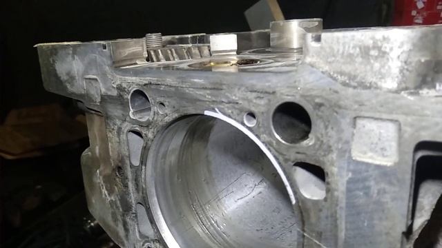 WV T5 мотор BNZ гильзовка без азота...неудача смотреть онлайн