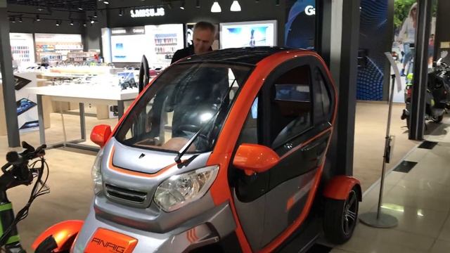 Нет Бензину!!Электромобиль ROVER Quick 2000 orange смотреть онлайн