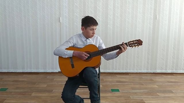 КГКП "Детская школа искусств" г.Балхаш Утепбергенов Артем 13 лет смотреть онлайн