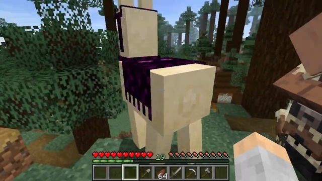 MINECRAFT | How to Get a Llama Saddle! 1.15.1 смотреть онлайн