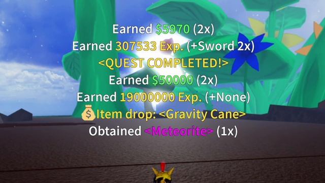 Bloxfruits New Sword Rework Gravity Cane V2!