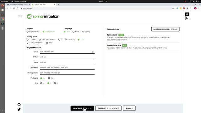 Build Web App From Scratch 01 - Spring boot Project Setup (Git, Rest API) смотреть онлайн