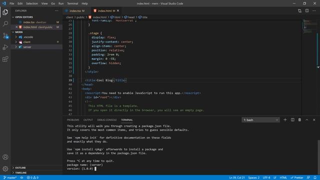 Blog Application with Typescript - Part 1: Client & Server Basic Configuration смотреть онлайн
