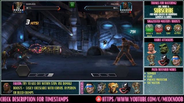 MCOC: Act 7.2.4 - Easy Path for Completion - (Book 2, Act 1.2) - Tips/Guides - No Revives смотреть онлайн