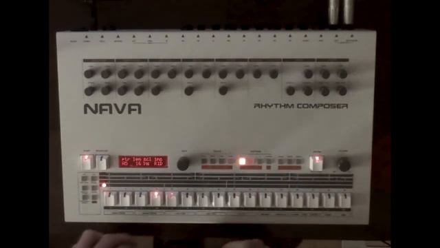 NAVA TR-909 Clone e-Licktronic Sound Demo смотреть онлайн