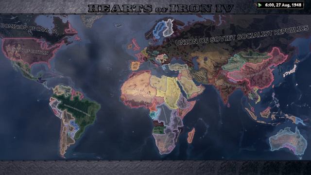Hearts Of Iron IV: Road to 56 A.I Only Timelapse смотреть онлайн