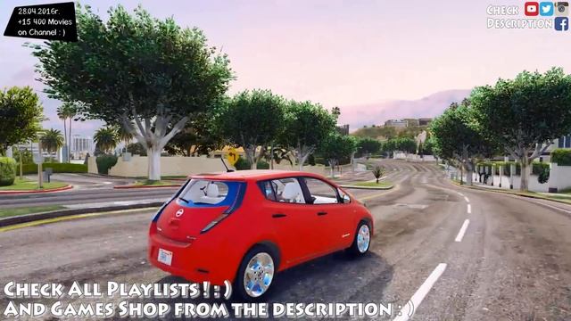 Nissan Leaf 2011 - GTA MOD _REVIEW