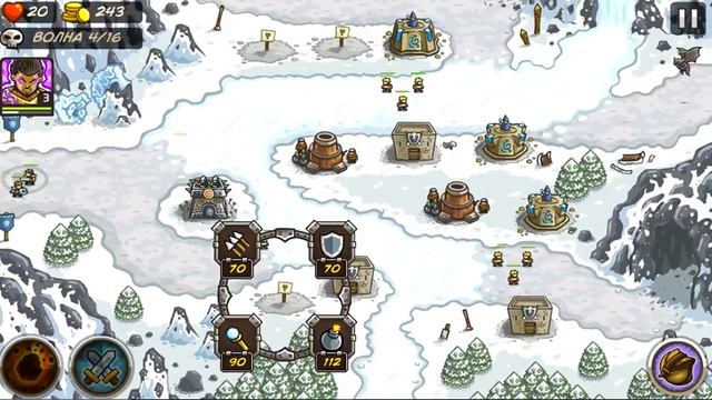 Новый Враг Тролль Штурмовик - Морозные Вершины ! Kingdom Rush # 14 Андроид игры смотреть онлайн