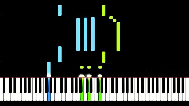 Narutos Main Theme [ Piano Tutorial ] Synthesia смотреть онлайн
