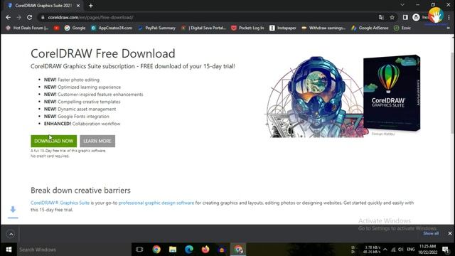 How To Download CorelDraw 2022 || CorelDraw PC/Laptop || Windows 11/10/7 Coreldraw 2022