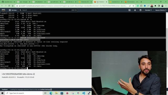 AWS Tutorials - 26 - Resize EBS Volume and Resize the File System смотреть онлайн