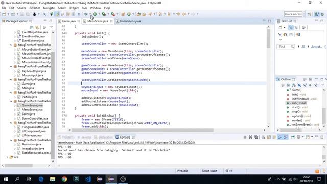 Java Game Programming - HangMan Part-12 (Fade In Effect Between Scenes) смотреть онлайн