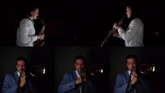 Gabriellas Sang - Trombone and saxophone cover смотреть онлайн