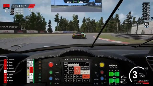 ACC - ZOLDER - 45m - AI - Ferrari 488 GT3 Evo смотреть онлайн