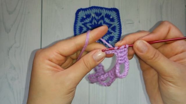 Жұлдызды матив тоқу(1бөлім)/Вяжем звездочный мотив(1часть) смотреть онлайн
