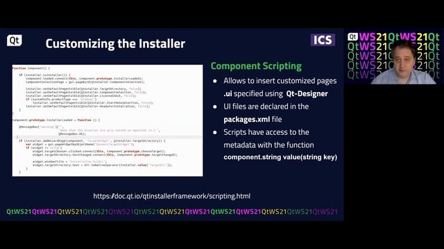 Qt Installer Framework with Qt 6 | Tools | #QtWS21 смотреть онлайн