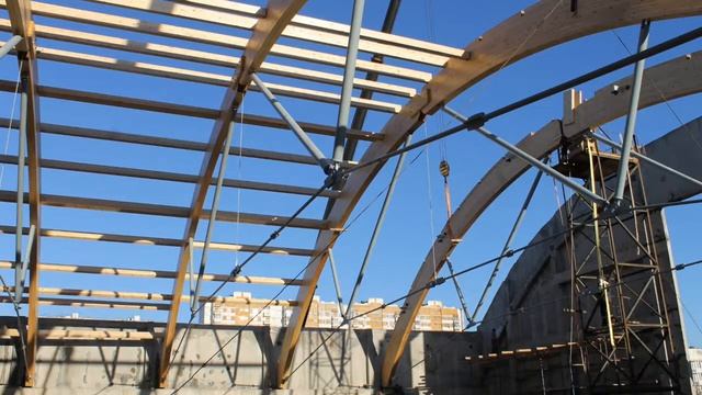 СТРОИТЕЛЬСТВО БАССЕЙНА НИУ МГСУ. смотреть онлайн