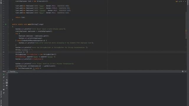 Java | Collections Best Practice - 1 смотреть онлайн