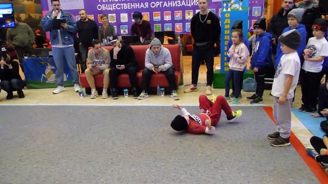 top16 7-10 bboy Дьяков vs ХэлБой - брейкданс чемпионат г.Одинцово смотреть онлайн