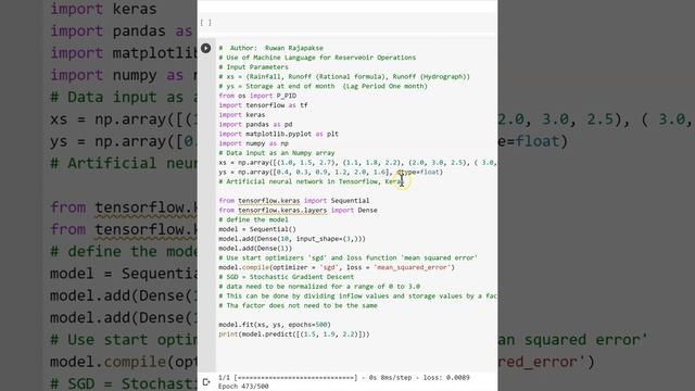 Machine Learning in Reservoir Operations - (Tensorflow/Keras Model) Part 7 (Sinhalese) смотреть онлайн