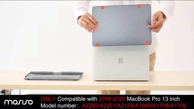 MOSISO MacBook Pro 13 inch Case 2020 Release A2338 M1 A2251 A2289, Heavy Duty смотреть онлайн