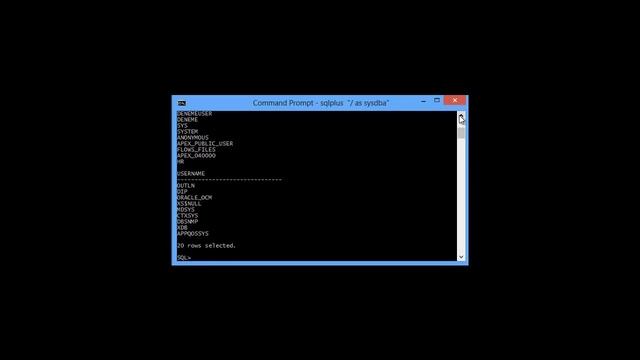 Oracle Database Express Edition (XE) Kullanıcı Silme смотреть онлайн