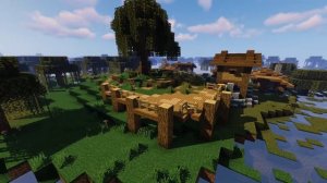 ДЕРЕВНЯ в БОЛОТЕ в Майнкрафт 1.14.4! | КАК Построить деревню ЖИТЕЛЕЙ на БОЛОТЕ!?