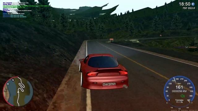 ДРИФТ НА МАЗДЕ КОТОРУЮ Я ПОДАРЮ ОДНОМУ ИЗ ВАС(MTA CCDplanet) смотреть онлайн