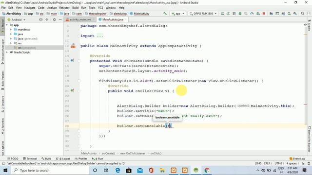 AlertDialog Box in Android studio in just 5 minutes| make Exit Alert in Android stuido| Using java смотреть онлайн