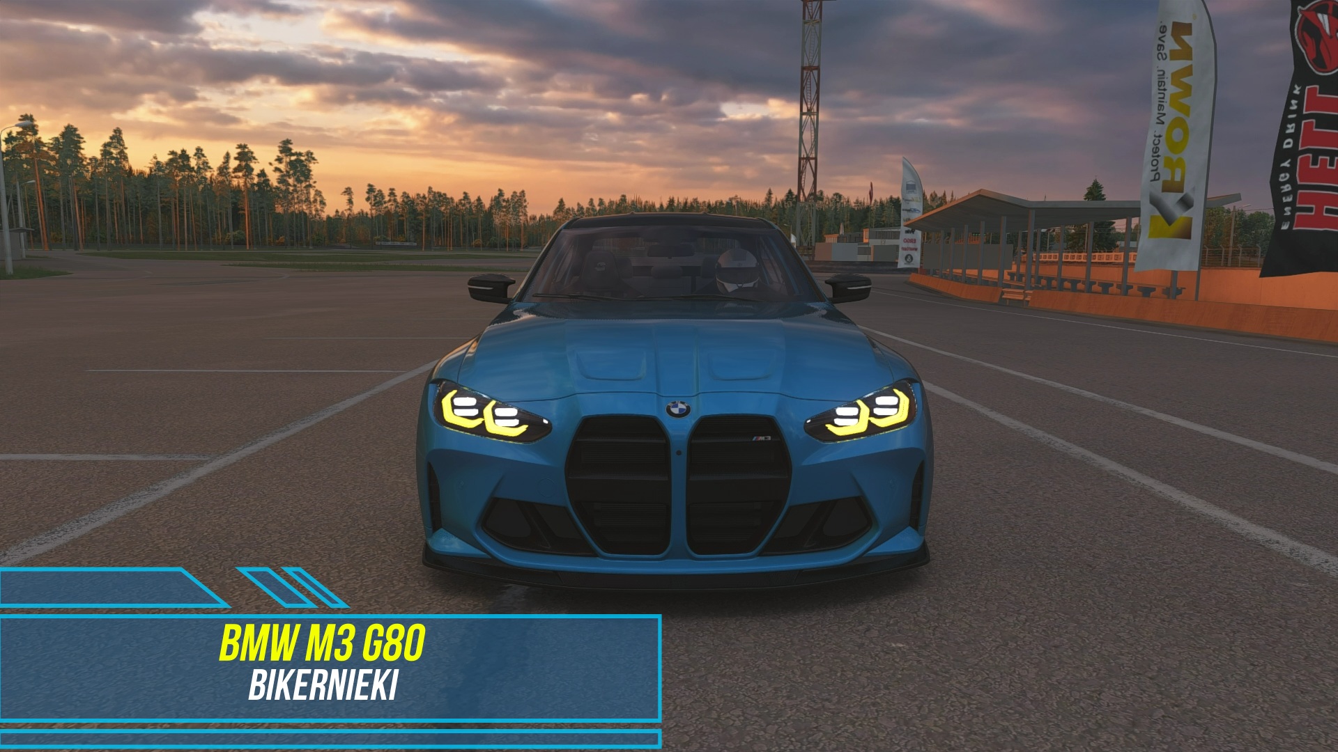 BMW M3 G80 Chad Spec-Bekirnieki / Assetto Corsa. смотреть онлайн