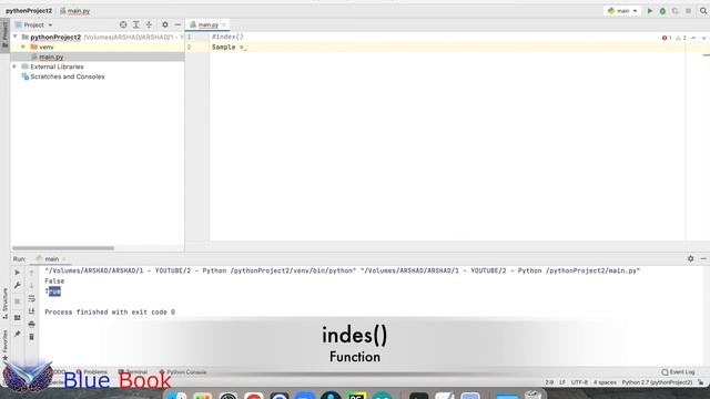 Python Programming: Tutorial 4: islower() | isupper() | index() смотреть онлайн
