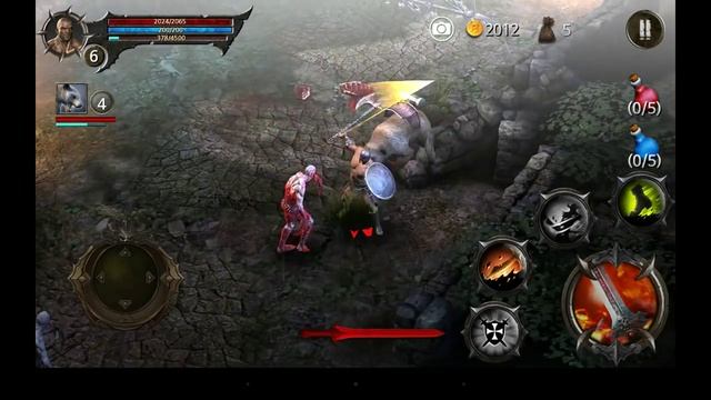Blood Warrior игра на Android смотреть онлайн
