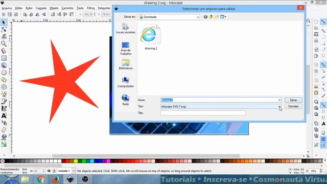 Como Exportar em PNG no Inkscape смотреть онлайн