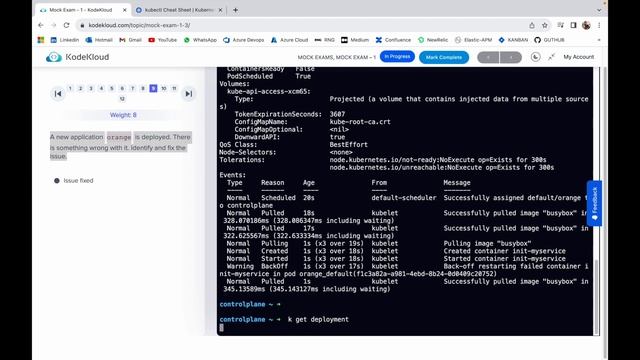 CKA KODEKLOUD MOCK EXAM 1 SOLUTION - Certified Kubernetes Administrator Practice Exam смотреть онлайн
