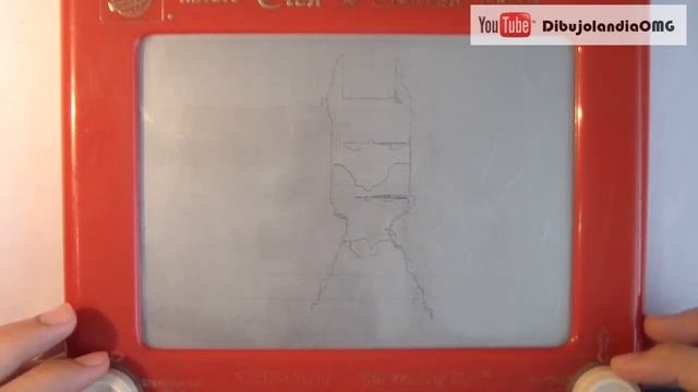 Como dibujar a Batman en etch a sketch magic screen drawing смотреть онлайн
