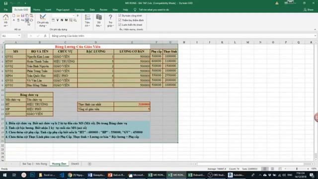 Code VBA chuyển đổi bảng mã font sang Unicode trong bảng tính Excel смотреть онлайн