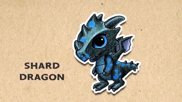 100 Baby Dragon Drawing from Dragon Mania Legends смотреть онлайн