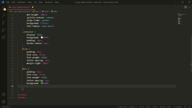 How to make Copy Clipboard Javascript Function | Onclick Copy The Code | Javascript Tutorial: 04 смотреть онлайн