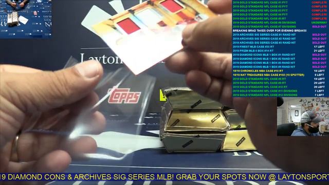 2019 Panini Gold Standard Football Hobby 12 Box Case Break #6 смотреть онлайн