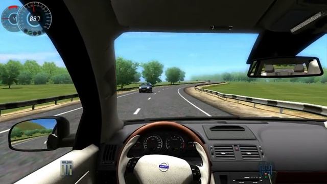 Volvo XC90 (City Car Driving) 1.3.3 HD G27 смотреть онлайн
