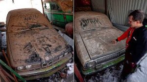 БМВ 6ка или ВОЛГА КГБ？! Нашли клад из 15 машин