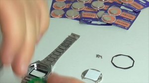 CASIO A158w – Назад в прошлое (замена батарейки)